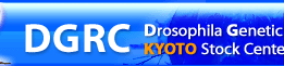DGRC - Drosophila Genetic Resource Center, Kyoto Institute of Technology - KYOTO Stock Center